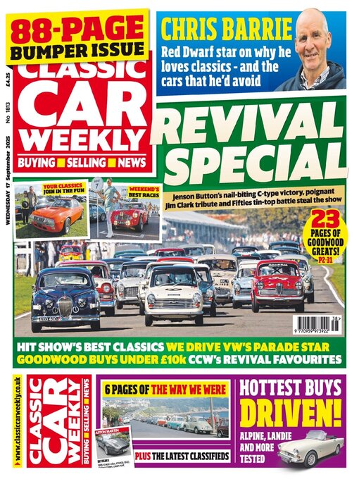 Title details for Classic Car Weekly by H BAUER PUBLISHING LIMITED - Available